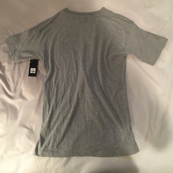 Grey Graphic Drawstring Tee - Picture 2 of 3